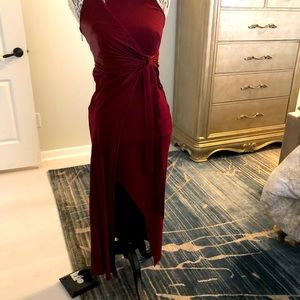 Designer wrap dress.  Beautiful and elegant.